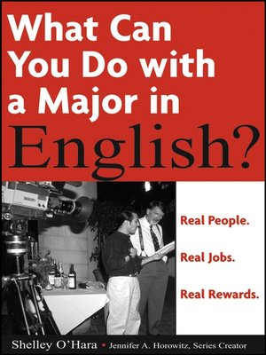 What Can You Do with a Major in English - ebook